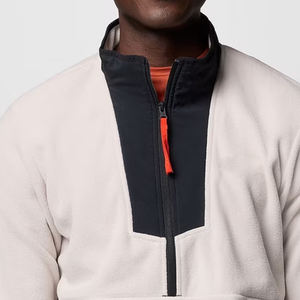 Casual Design <b>Men</b> Pullover <b>Sweatshirt</b> With High Quality Material And Full Sleeves With <b>Zip</b> Pockets On sides And With Custom Logo - Product Image 2