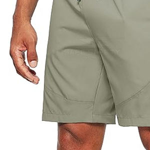 Private Label Custom <b>Men's</b> Fitness Sport <b>Shorts</b> New High Street Style Solid Pattern <b>Lightweight</b> Anti-Wrinkle Eco-Friendly Cotton - Product Image 6