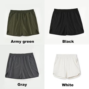 Short de jogging personnalisé pour hommes, respirant, durable, à séchage rapide, en polyester, à taille élastique, avec plusieurs poches et motif uni - Product Image 5