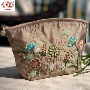 Floral Embroidery <b>Handbags</b> for Formal Occasions Vintage Style - Product Image 2