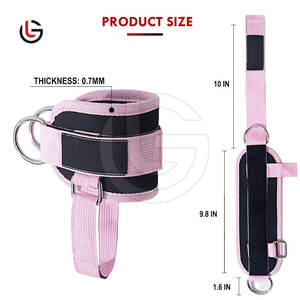 Correas de tobillo de neopreno ligeras de alta calidad Cómodo Gimnasio Fitness Tobillo Soporte Correas de tobillo - Product Image 5