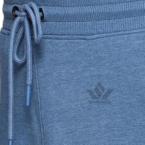 Conjunto de chándal de invierno para hombre, azul acero y gris jaspeado, de forro polar, con capucha y cremallera completa, pantalón jogger, corte regular, 100% - Product Image 6