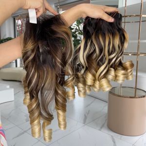 Extensions de cheveux humains vietnamiens de couleur de surbrillance rebondissante de la plus haute qualité avec fermeture de prix de gros et paquet 2025 - Product Image 2