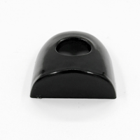 Nouvelle poignée de porte avec cache-trou en plastique ABS noir pour Megane Scenic (références 8200361250, 8200361251, 8200028786, 8200036411, 806470002R)