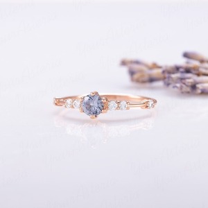 Anillo de plata estilo bohemio hecho a mano, joyería de plata de ley 925, anillo de tendencia de piedras preciosas Alexandra, joyería para mujer, regalo para ella - Product Image 3