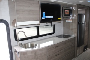 Used 2023 ENTEGRA <strong>QWEST</strong> 24R Luxury MOTORHOME Used for Camping