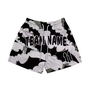 Custom Fitted Plus Size Lightweight Solid Sublimation Casual <b>Men</b> Sport Rugby Footy <b>Shorts</b> Breathable Waterproof <b>Zip</b> Pockets OEM - Product Image 5