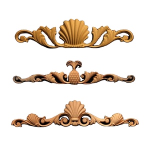 Accessoires de meubles décoratifs de style traditionnel onlays d'armoire en bois de luxe pour intérieurs classiques Onlays d'armoire en bois - Product Image 2
