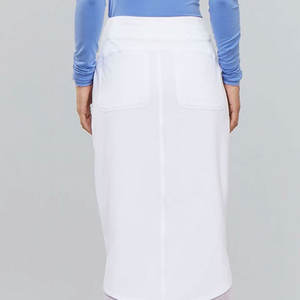 Faldas exfoliantes ligeras transpirables recién llegadas Color sólido Precio razonable Faldas exfoliantes para venta en línea - Product Image 3