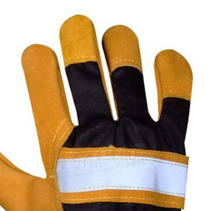 Vente en gros de gants en cuir haute visibilité bon marché Gants de sécurité respirants pour la construction avec caractéristiques ignifuges et anti-chaleur - Product Image 5