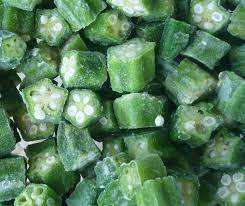 OKRA FRAIS CONGELÉ DE FERME/ÉQUILIBRE DE SUCRE/ÉTIQUETTE PROPRE/BIOLOGIQUE - Product Image 5