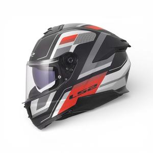 Casco Integral LS2 FF808 STREAM II con Doble Visor Abatible, Casco de Motociclismo Todoterreno de PC, Talla XL, Nuevo - Product Image 2