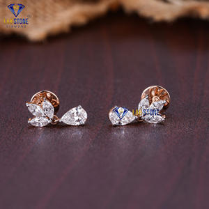 12,47 TDW Pear & Marquise Cut Diamond White Gold Necklace de Labstone / Brilliance Beyond Compare/Color DE LA EF-VS - Product Image 5