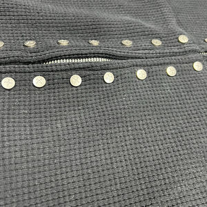 Sudaderas con Capucha Personalizadas para Hombre, Estilo Desteñido al Sol, 400 g/m², 100 % Algodón, Felpa Francesa, Cierre de Cremallera con Pedrería - Product Image 4