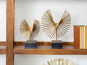 Fascinant New Look Sculpture en métal Style unique pour la décoration intérieure et le salon Ornement en métal Lot de 2 au prix de gros 2025 - Product Image 6