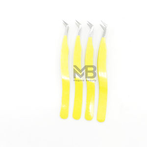 Pinzas para Extensión de Pestañas de Acero Inoxidable con Logotipo Personalizado Gratuito, Pinzas para Pestañas de Alta Demanda y Gran Venta - Product Image 2
