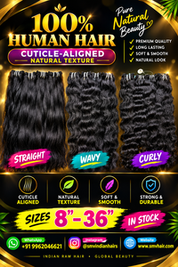 El Mejor Cabello Humano Remy Virgen para Tejido, Procedente del Templo del Sur de la India, Tamil Nadu, de un Solo Donante, Doble Trama a Máquina, Disponible en Todos los Colores - Product Image 6