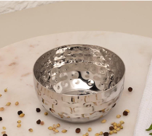 Bol en acier décoration de la maison et ustensiles de cuisine nouveau design bol vaisselle à manger fabricant en gros fournisseur en Inde - Product Image 6