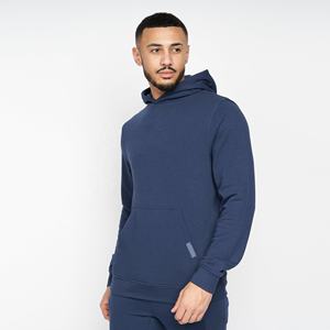 Conjunto Casual de 2 Piezas para Hombre, Logotipo Personalizado, Ropa Deportiva de Invierno, Sudadera con Capucha, 100% Algodón, Ecológico, Transpirable, Conjunto de Sudadera y Pantalones Deportivos - Product Image 5