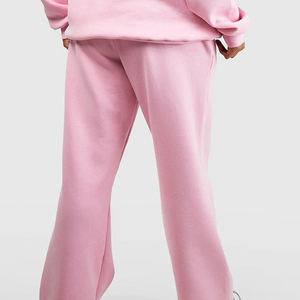 Conjunto de Sudadera con Capucha y Pantalones Deportivos Vintage de Felpa 100% Algodón Personalizado para Mujer 2025, Talla Grande, Transpirable, de Secado Rápido, para Invierno - Product Image 2