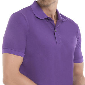 Polo personalizado para hombre, camiseta de manga corta que absorbe la humedad, polos de calidad superior, Camiseta de algodón 100%, Polo para hombre - Product Image 6