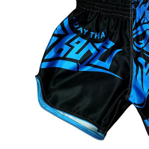 2024 professionnel Kick boxe formation troncs en gros MMA Shorts Muay Thai Shorts short de boxe conception - Product Image 3