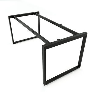 HBRT056 Rectangular Plywood Conference <b>Table</b> 160x80cm Contemporary Minimalist Design Solid Adjustable Steel for <b>Office</b> Hotel Use - Product Image 4
