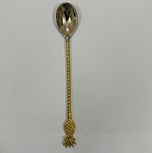 New Luxury metal pasta server with mother of pearl <b>mosaic</b> handle stylish spaghetti spoon elegant cutlery for party serving tools - Product Image 6