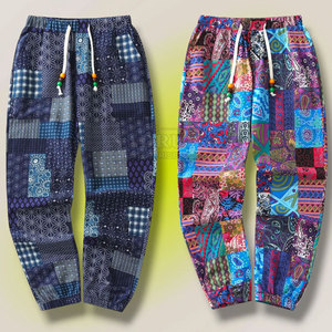 Pantalon imprimé respirant avec des couleurs vives et une sensation de légèreté pour un pantalon imprimé toutes saisons - Product Image 3