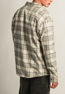 Camisa de franela a cuadros roja para hombre de algodón 100%, camisetas Retro de manga larga teñidas con hilo de primavera para hombre de gran tamaño - Product Image 4