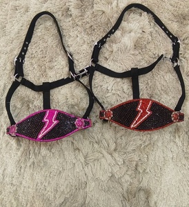 Western Premium Horse Tack Set Licou de luxe pour chevaux à trait complet Stylish Modern Blinge Designs Saisonnier - Product Image 2