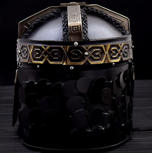 Casco de Gimli de El Señor DE LOS Anillos-Casco de enanos Cosplay Esparta griega Acero corintio romano antiguo - Product Image 2