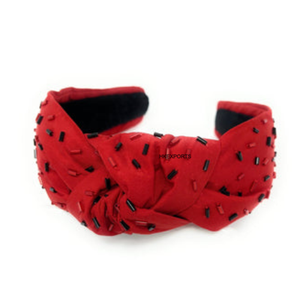 Diadema con cuentas de Mardi Gras, un tocado brillante y tradicional de Nueva Orleans para cualquier celebración - Product Image 4