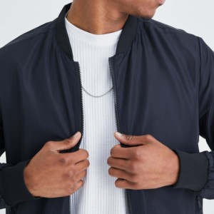 Veste de qualité supérieure pour hommes Baseball Denim veste de pluie avec col montant dernier Style Hip Hop usine directe en gros hiver garçon - Product Image 2