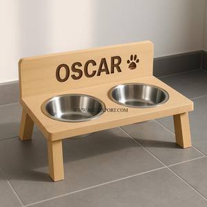 Finest Quality Wooden Material Gardening <b>Dog</b> Food <b>Bowl</b> New Arrival Decoration Gardening <b>Dog</b> Food <b>Bowl</b> For Best Selling In India - Product Image 2