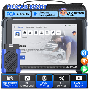 MUCAR 892BT AI Intelligent Diagnosis Auto Car Scan Tool ECU Coding Full <strong>System</strong> <strong>Software</strong> Free Update Obd2 Scanner Diagnostic Tool - Product Image 1