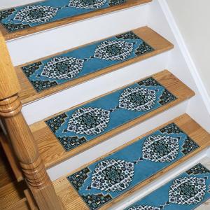 Geometric Printed Rug, Vintage, Gift, Custom, Indoor, Rustic, Classic, Modern, Personalized, Handmade,Step Rug - Product Image 5