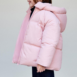 Factory Rate Kids <b>Girls</b> Classic <b>Jacket</b> Minimal Design Casual <b>Jacket</b> Lightweight Warm Padding Comfortable Outerwear Puffer <b>Jacket</b> - Product Image 5