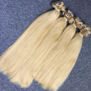 Cheveux naturels vierges de haute qualité une trame plate droite de donneur 100% extension de cheveux bruts pour les femmes - Product Image 1