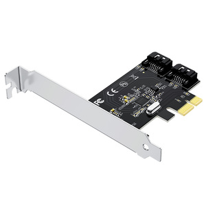 Dtech <span class=keywords><strong>PCI</strong></span>-E để 2 cổng SATA3.0 6 Gbps Dual <span class=keywords><strong>Port</strong></span> PCIe Express điều khiển <span class=keywords><strong>SATA</strong></span> III <span class=keywords><strong>Card</strong></span> Adapter - Product Image 2