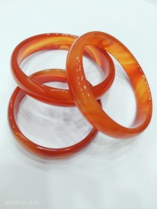 หินโมราอัญมณีสีแดงกำไลข้อมืออัญมณีธรรมชาติ100% แท้ซื้อออนไลน์จากคริสตัล Amayra ส่งออกในอินเดีย - Product Image 6