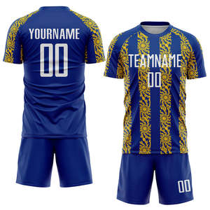 Proveedor de uniformes de fútbol que ofrece ropa transpirable resistente a la humedad, colores de equipo elegantes y calidad duradera y duradera - Product Image 1