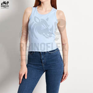 Nuevo estilo de secado rápido transpirable de talla grande ropa de calle informal nueva moda superventas entrenamiento camisetas sin mangas para mujer - Product Image 2