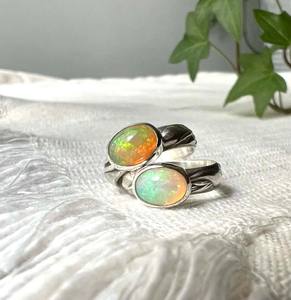 Bague en pierres précieuses améthyste cabochon rond de la plus haute qualité 8x10mm en taille bague de réglage en laiton pour la vente d'été - Product Image 3