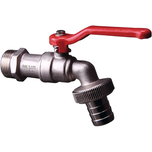 Válvula de Bola de Latón Niquelado, Tamaño Nominal de 13 mm, Rosca Externa de 1/2'', APD - Product Image 3