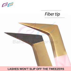 แหนบต่อขนตาปลายไฟเบอร์ ผลิตจากสแตนเลสญี่ปุ่น รุ่นมืออาชีพ โดย Bahasa Pro - Product Image 3
