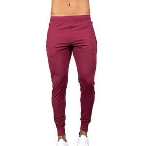 Pantalones acampanados informales de algodón 100% personalizados para hombre, pantalones de chándal con cintura media elástica de alta calidad, pantalones de chándal apilados lavado oscuro - Product Image 5
