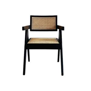 Chaises de jardin en teck et rotin, design moderne et élégant, qualité d'usine. - Product Image 1