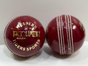 BALLES DE CRICKET DE QUALITÉ MATCH 156GM TAILLE HOMME COULEUR ROUGE BLANC ROSE ORANGE - Product Image 3