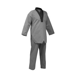 Uniforme de artes marciales aprobado por Taekwondo Gi barato de alta calidad, trajes Dobok de Taekwondo, uniformes de Taekwondo - Product Image 3